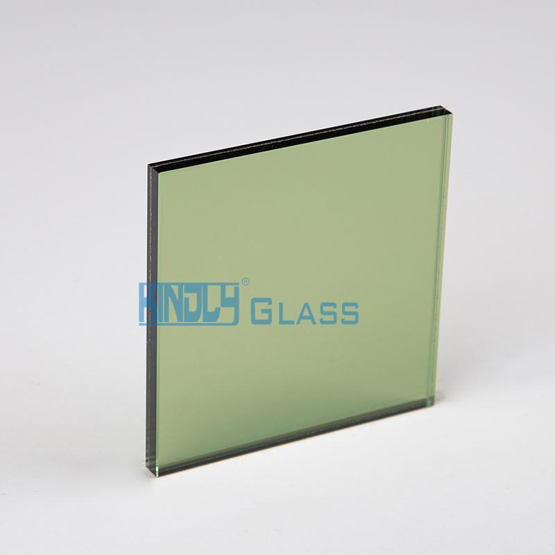 Dark Green Ref. Clear Laminated Glass